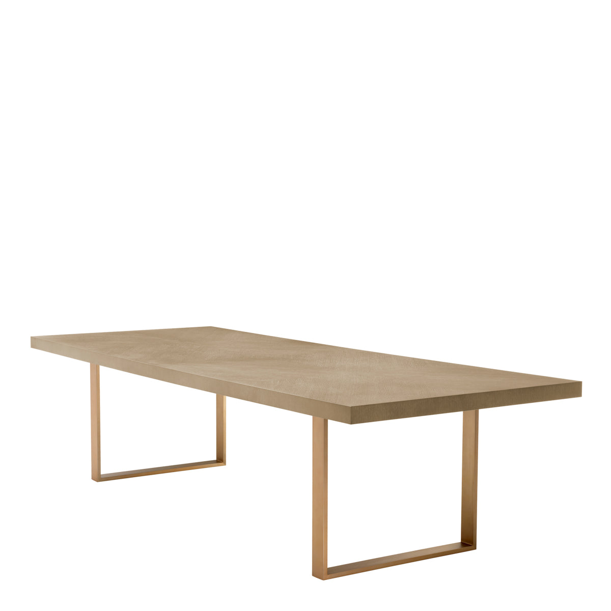 Table de salle à manger en placage chêne blanchi | Eichholtz Remington 300 cm - vue de détail | REMO-HOME