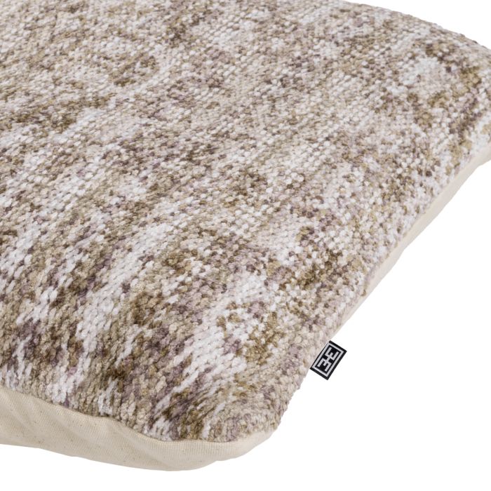 Coussin carré en tissu marron | Eichholtz Serene