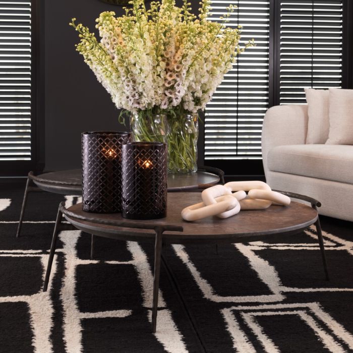 Table basse en marbre gris | Eichholtz Arca