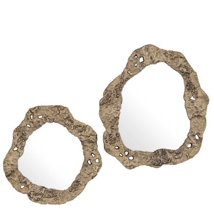 Miroir en laiton vieilli (lot de 2) | Eichholtz Foggia