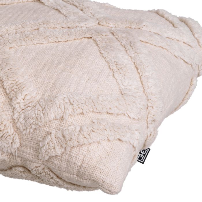 Coussin carré en coton blanc cassé | Eichholtz Maris S