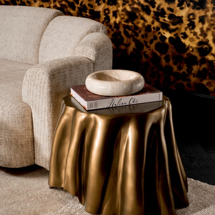 Table d'appoint en laiton doré | Eichholtz Chabot