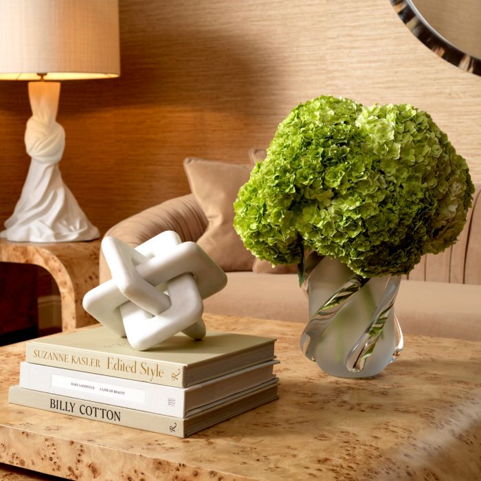 Vase en verre blanc | Eichholtz Celestino M