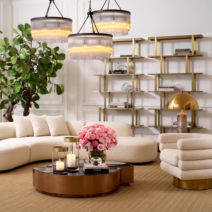 Étagère en laiton brossé | Eichholtz Nesto