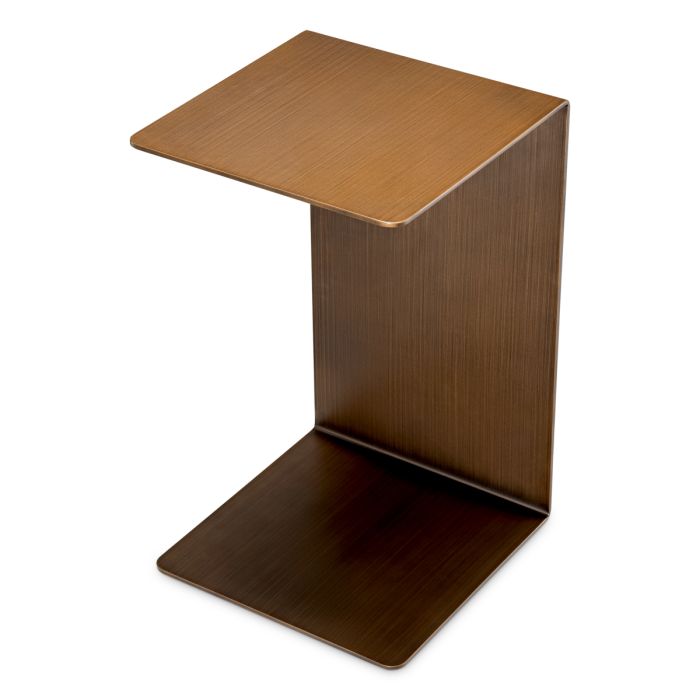 Table d'appoint en laiton brossé | Eichholtz Panarea