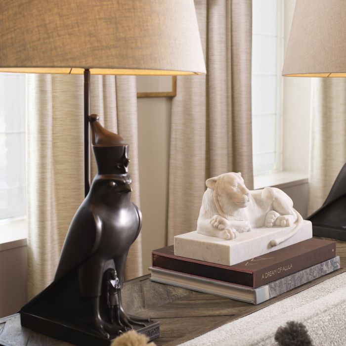Objet lion couché | Eichholtz Object Reclining lion - vue de détail | REMO-HOME