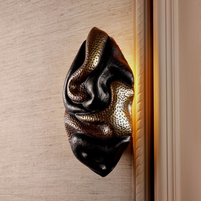 Applique murale dorée en bronze | Eichholtz Nuno