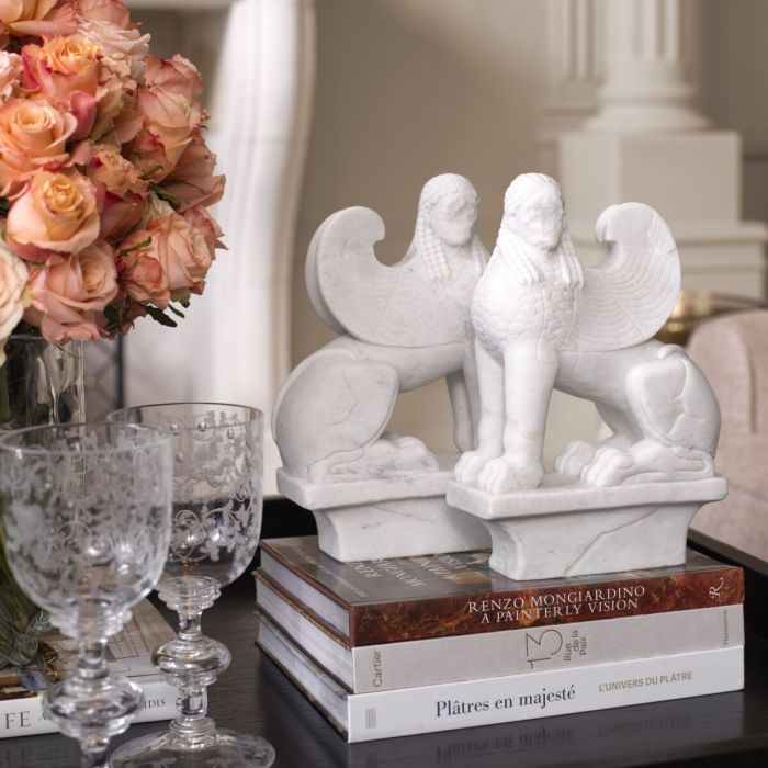 Objet Sphinx set de 2 | Eichholtz Sphinx - vue de détail | REMO-HOME