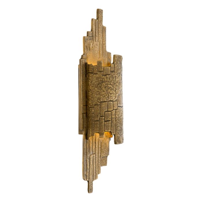 Applique murale dorée en laiton vieilli | Eichholtz Corelli