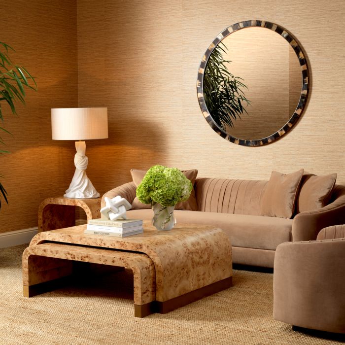 Table d'appoint en bois brun | Eichholtz Quinton