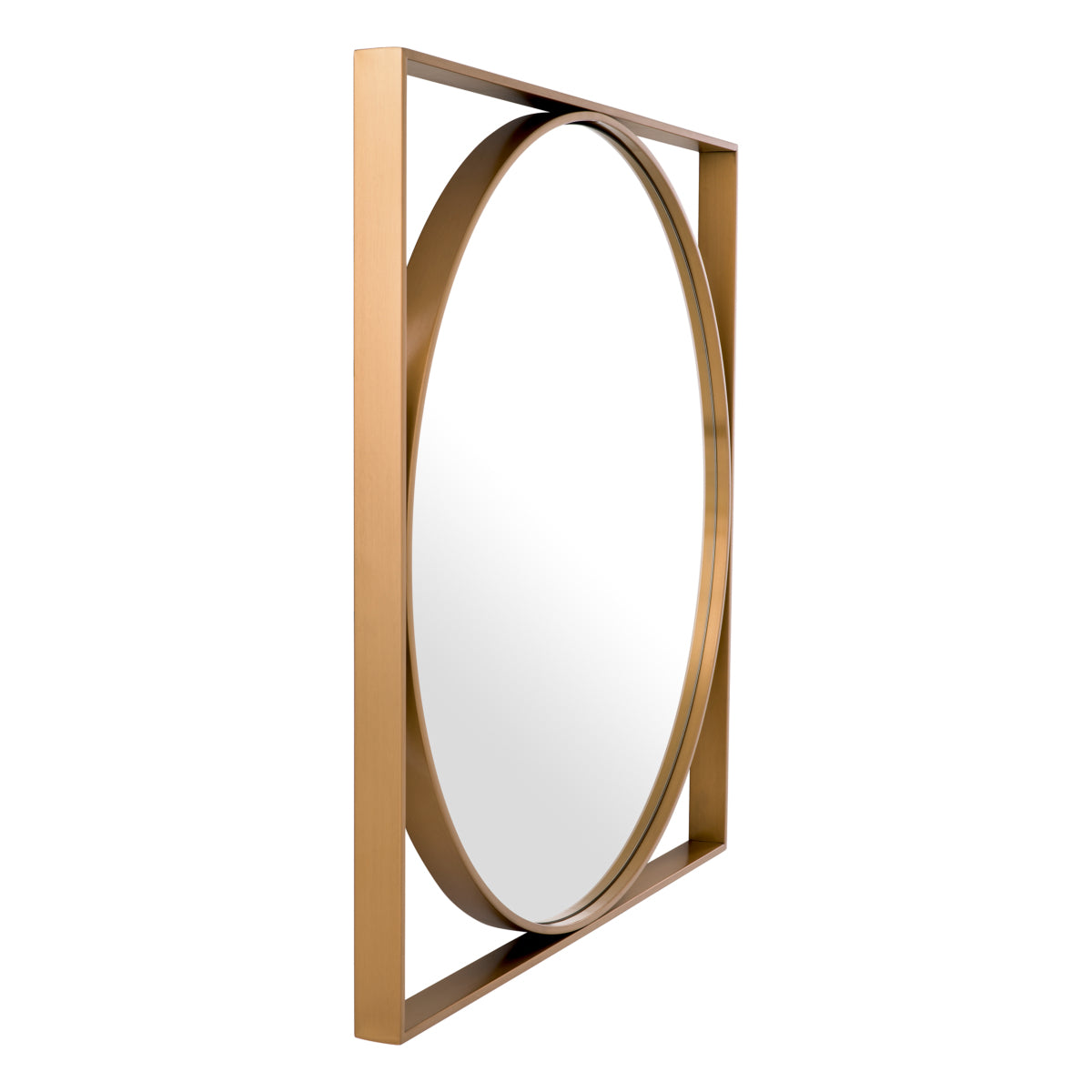 Miroir en finition laiton brossé | Eichholtz Montauk - vue de détail | REMO-HOME