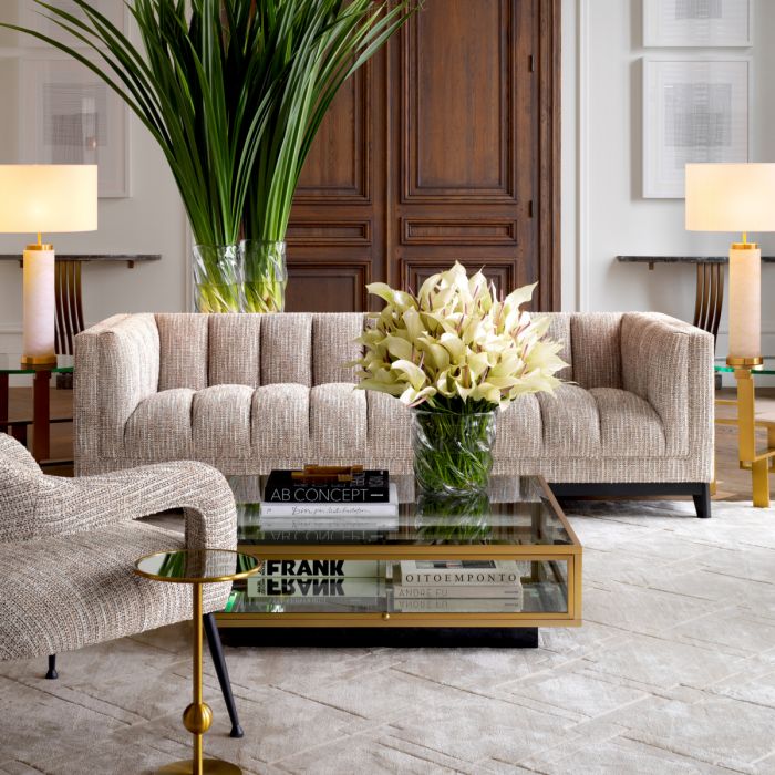 Tapis en tissu sable 200 x 300 cm | Eichholtz La Belle