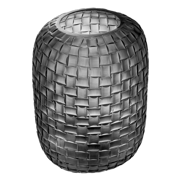 Vase en verre soufflé gris | Eichholtz Varese L