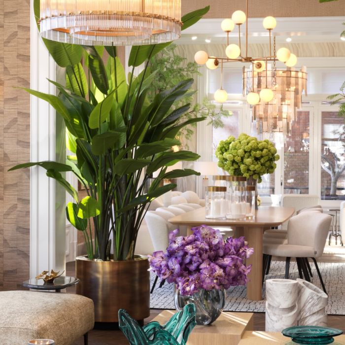 Jardinière en laiton vieilli | Eichholtz Jasper S