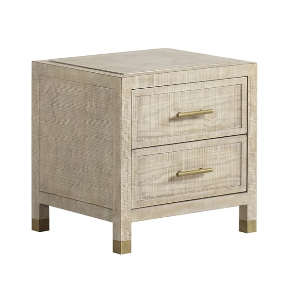 Table d'appoint Raffles 2 Drawer Natural | Andrew Martin - vue principale | REMO-HOME
