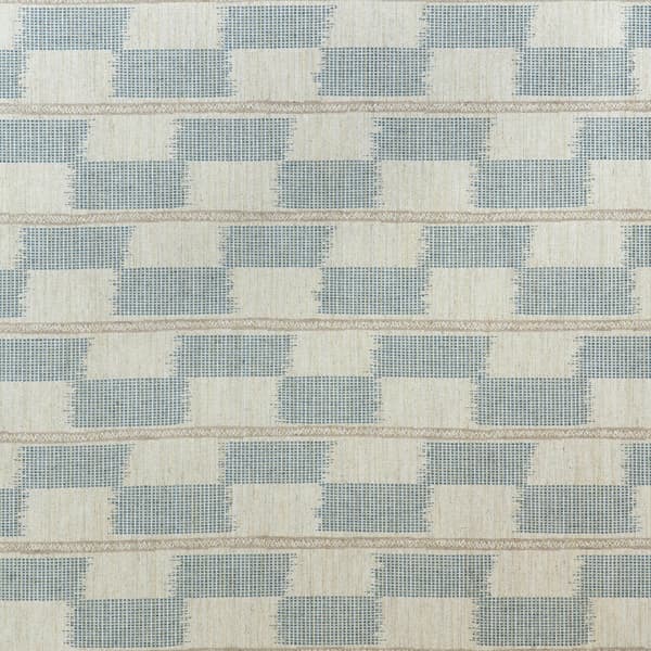 Tissu d'ameublement Positano Aqua | Andrew Martin - vue principale | REMO-HOME