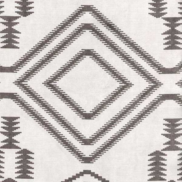 Tissu d'ameublement Navaho Grey | Andrew Martin - vue principale | REMO-HOME