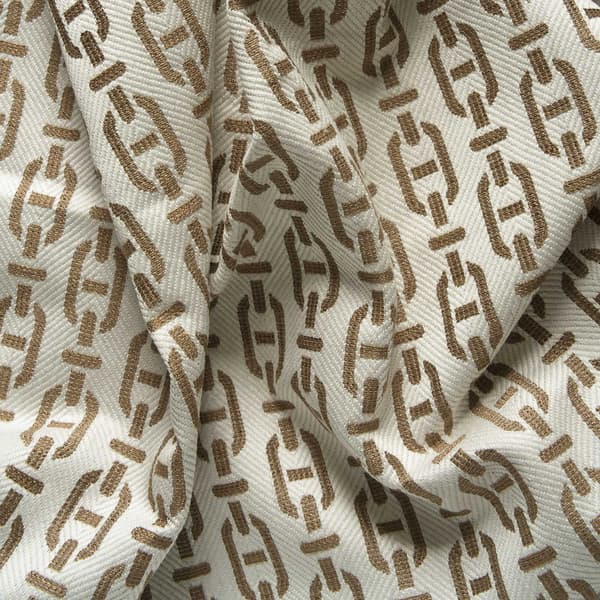Tissu d'ameublement Burlington Tan Cigarette and Match | Andrew Martin - vue principale | REMO-HOME