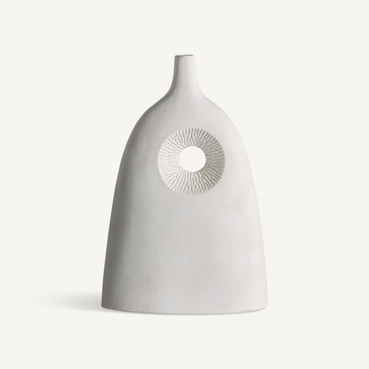 Vase cup en céramique blanc | VICAL Leghe | REMO, mobilier et décoration d'intérieur