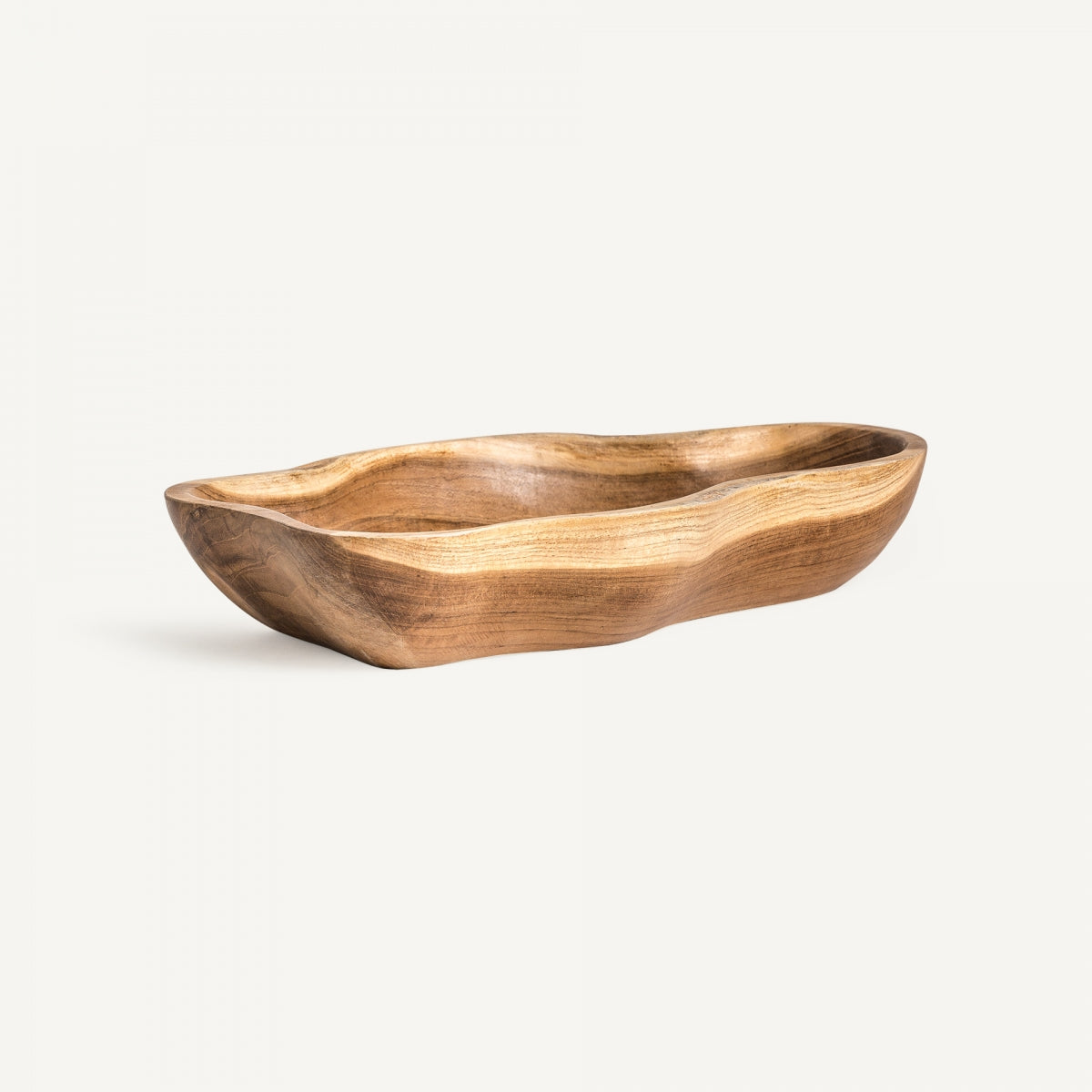 Vide-poche en bois de teck | VICAL Ikuah | REMO, mobilier et décoration d'intérieur