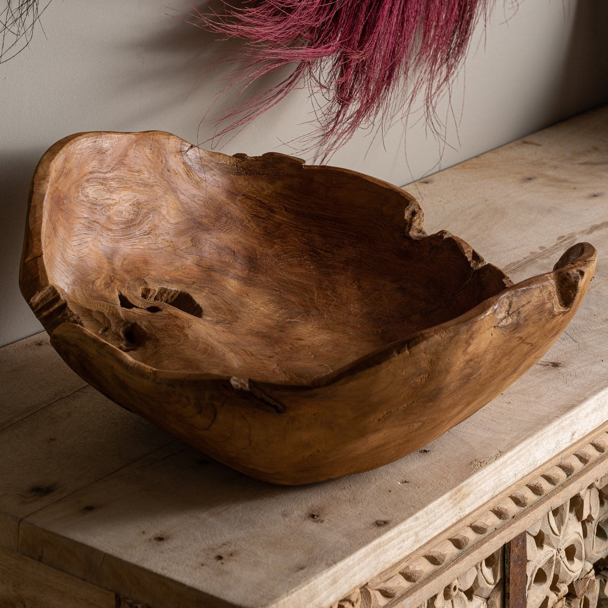 Vide-poche en bois tropical | VICAL Taskent | REMO, mobilier et décoration d'intérieur