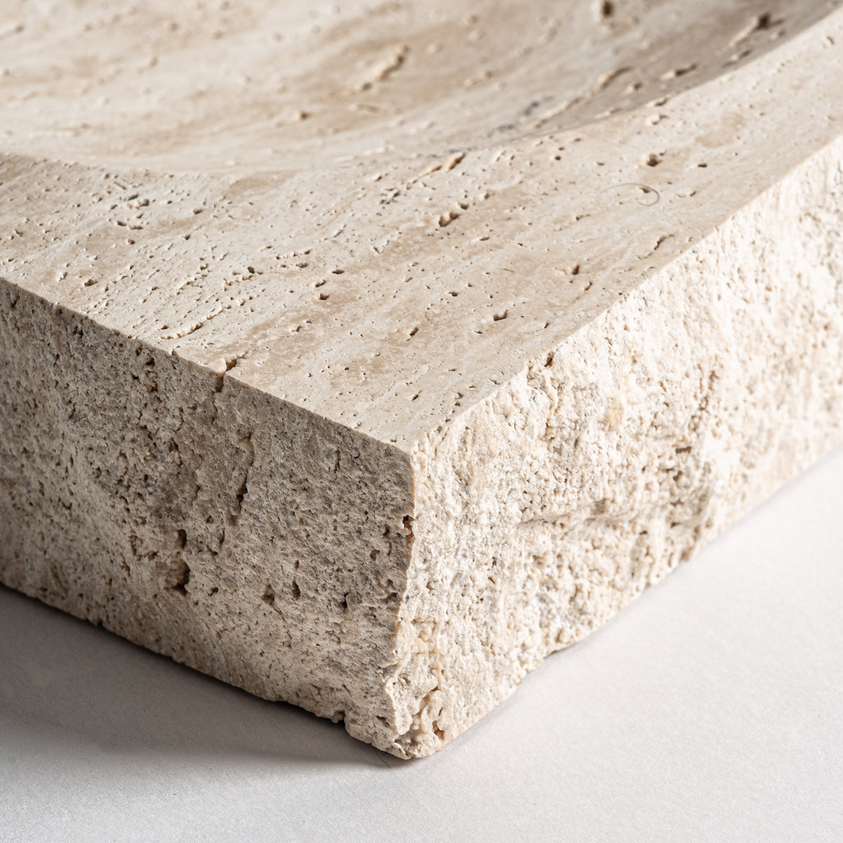 Vide-poche en marbre beige | VICAL Tetbury | REMO, mobilier et décoration d'intérieur