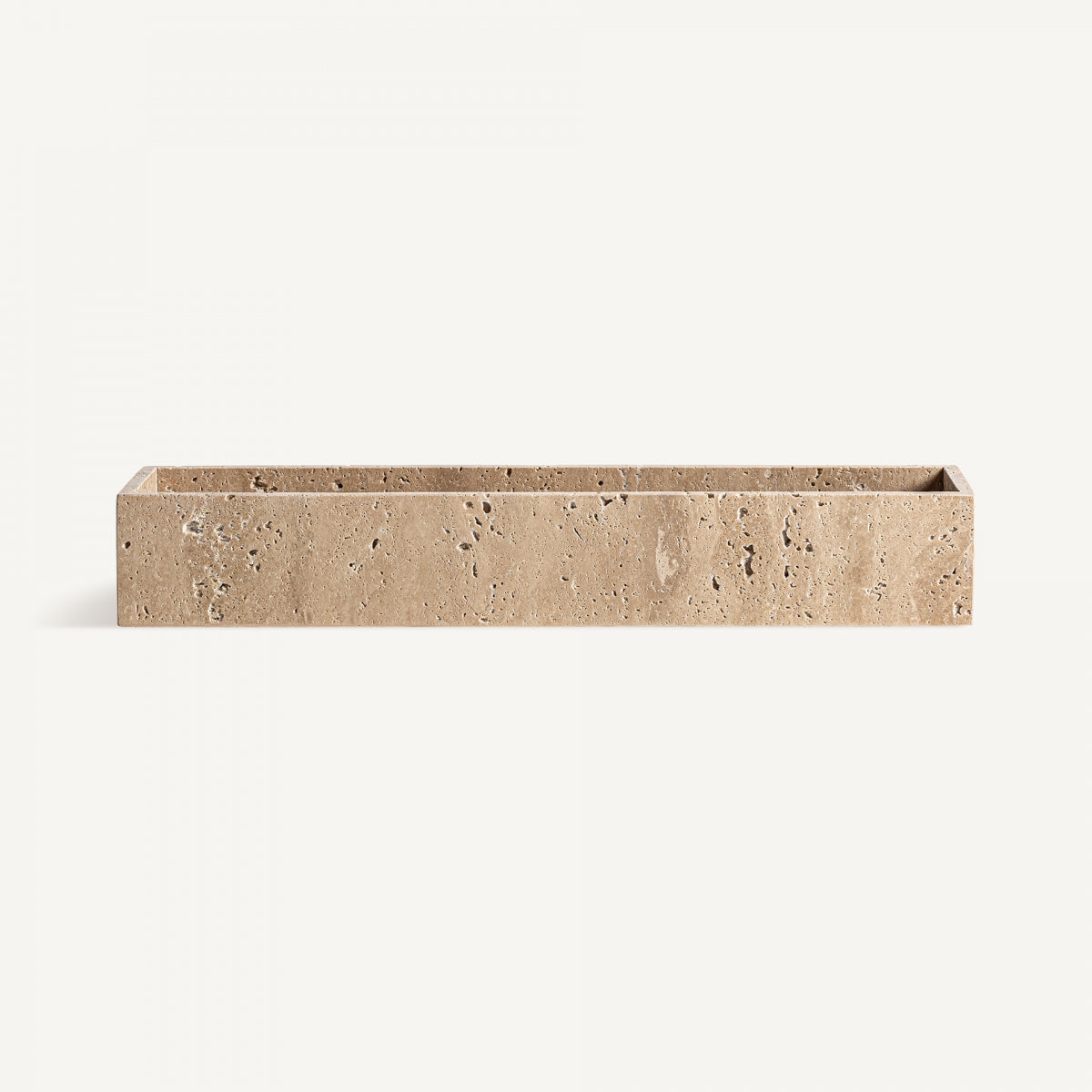 Vide-poche rectangulaire en marbre beige | VICAL Tetbury | REMO, mobilier et décoration d'intérieur