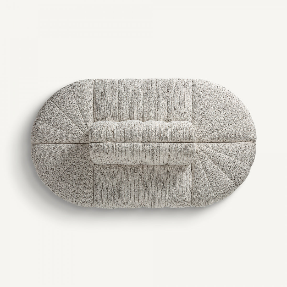 Module d'appoint bouclé crème | VICAL Boubiers | REMO, mobilier et décoration d'intérieur