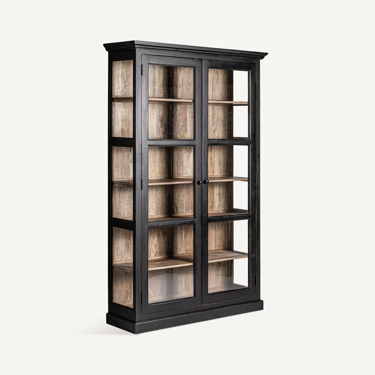 Vitrine en bois de manguier noir | Vical Bavay | REMO, mobilier et décoration d'intérieur