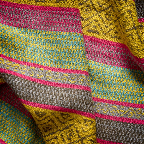 Tissu d'ameublement Pampas Yellow Cigarette and Match | Andrew Martin - vue principale | REMO-HOME