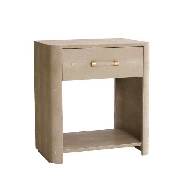 Table de chevet Moby Cream | Andrew Martin - vue principale | REMO-HOME