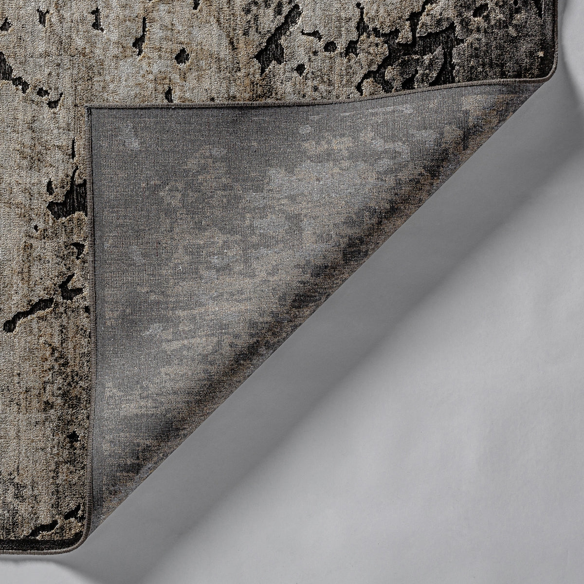 Tapis en tissu noir 200 x 300 cm | Vical Arleth | REMO, mobilier et décoration d'intérieur