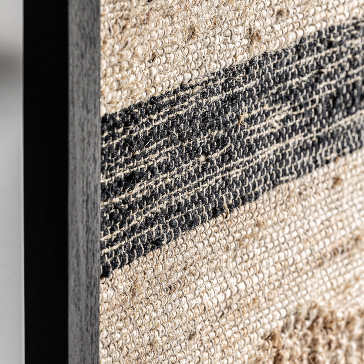 Tableau en jute et coton beige | Vical Cesc | REMO, mobilier et décoration d'intérieur