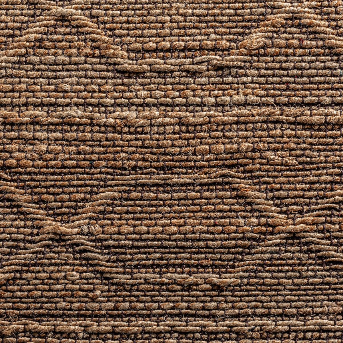 Brown jute rug 240 x 350 cm | Vical Tudia