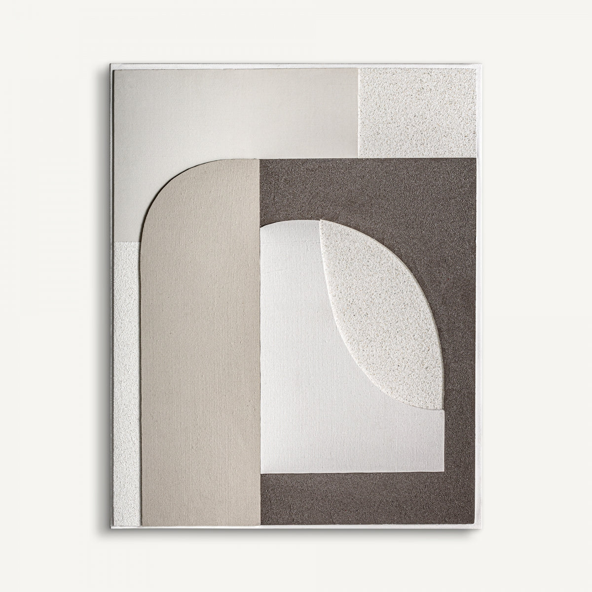 Tableau aux formes organiques beige | Vical Bahkle | REMO, mobilier et décoration d'intérieur