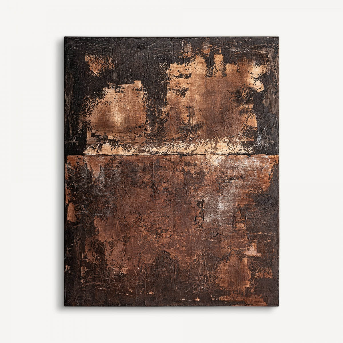 Tableau marron sur toile | Vical Alexan | REMO, mobilier et décoration d'intérieur