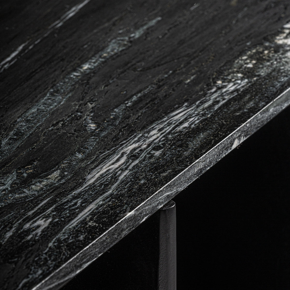 Console en manguier et marbre noir | Vical Nara | REMO, mobilier et décoration d'intérieur