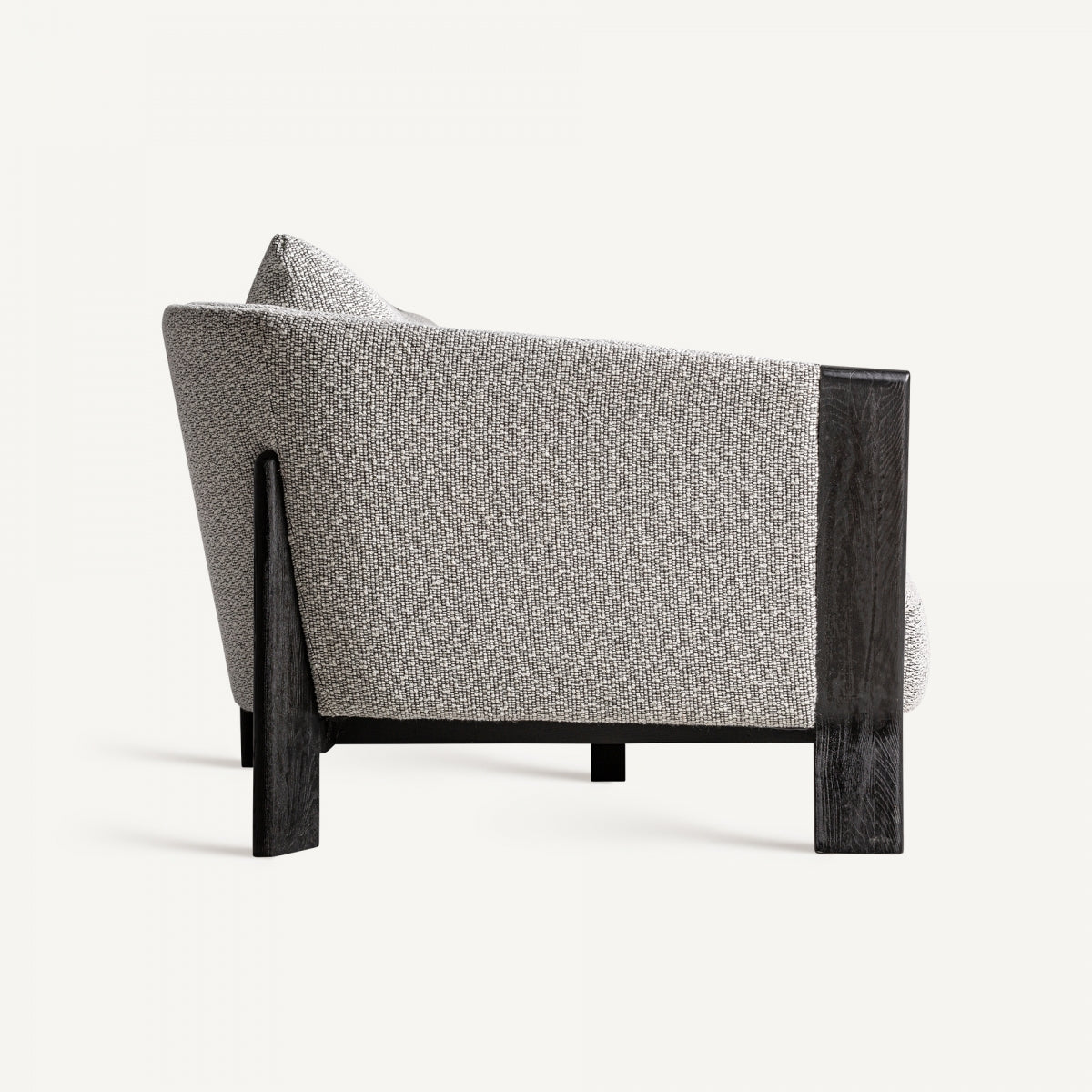 Canapé 4 places bouclé gris | Vical Nara | REMO, mobilier et décoration d'intérieur