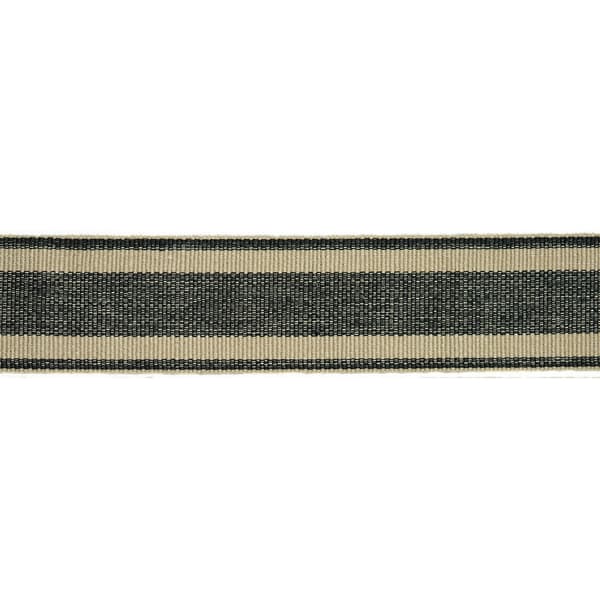 Tissu d'ameublement Medal Stripe Charcoal | Andrew Martin - vue principale | REMO-HOME