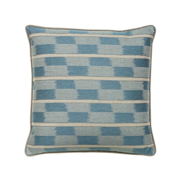 Coussin décoratif Positano Aqua Reverse Plumes durables | Andrew Ma... - vue principale | REMO-HOME