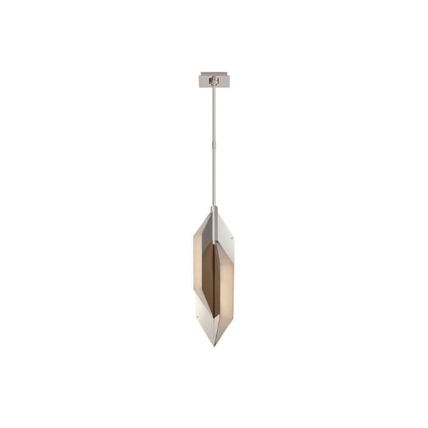 Plafonnier Ophelion Nickel Polished & Alabaster | Andrew Martin - vue principale | REMO-HOME