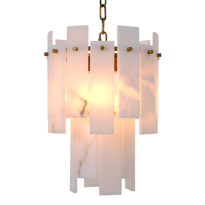 Lustre doré en albâtre | Eichholtz Acevedo
