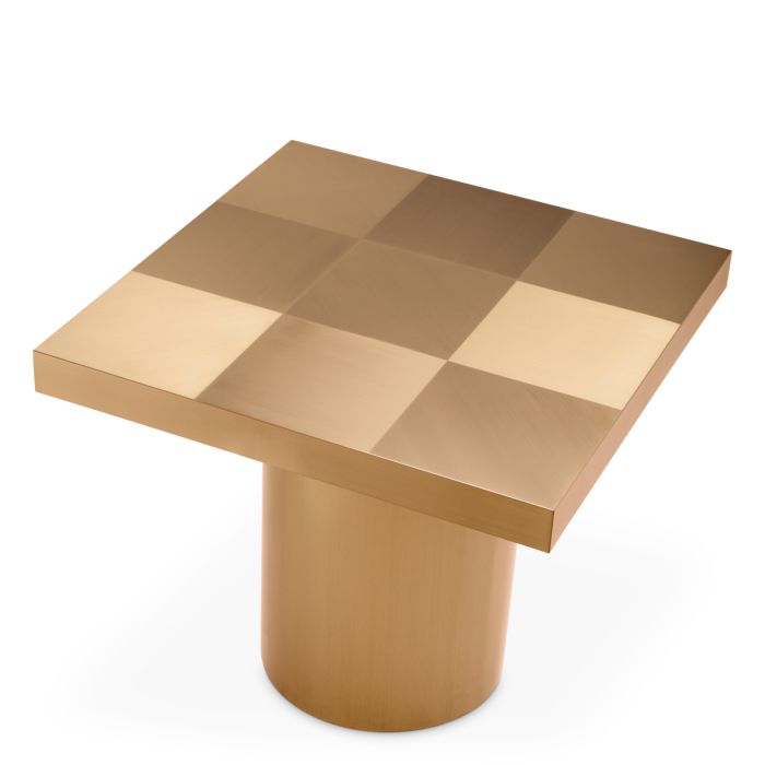 Table d'appoint en laiton brossé | Eichholtz Laporte