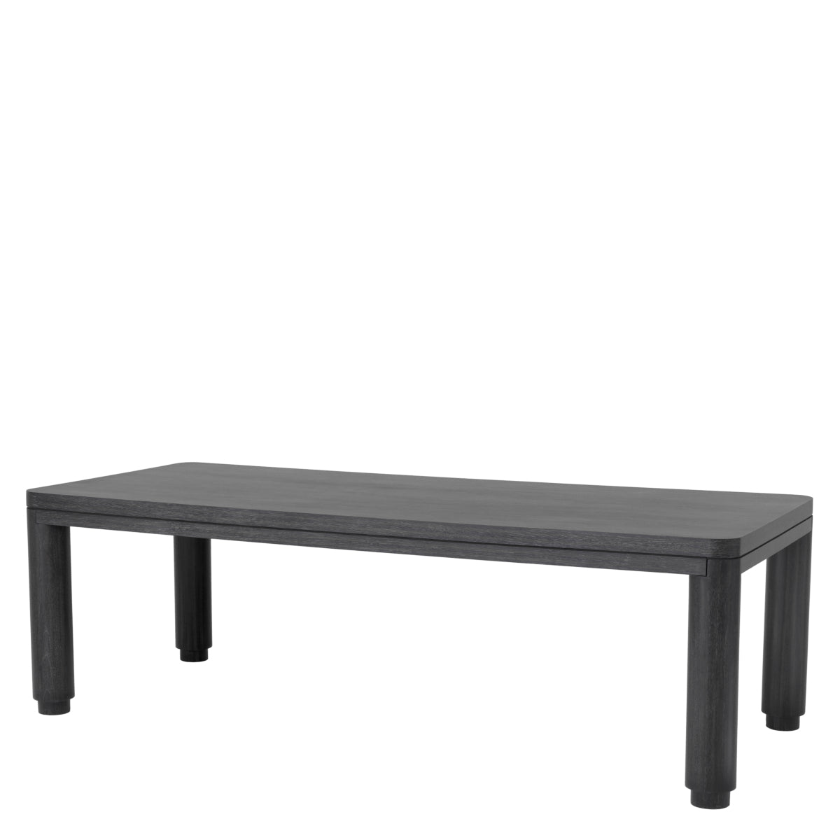 Table à manger en placage chêne gris anthracite | Eichholtz Atelier S - vue d'ambiance | REMO-HOME