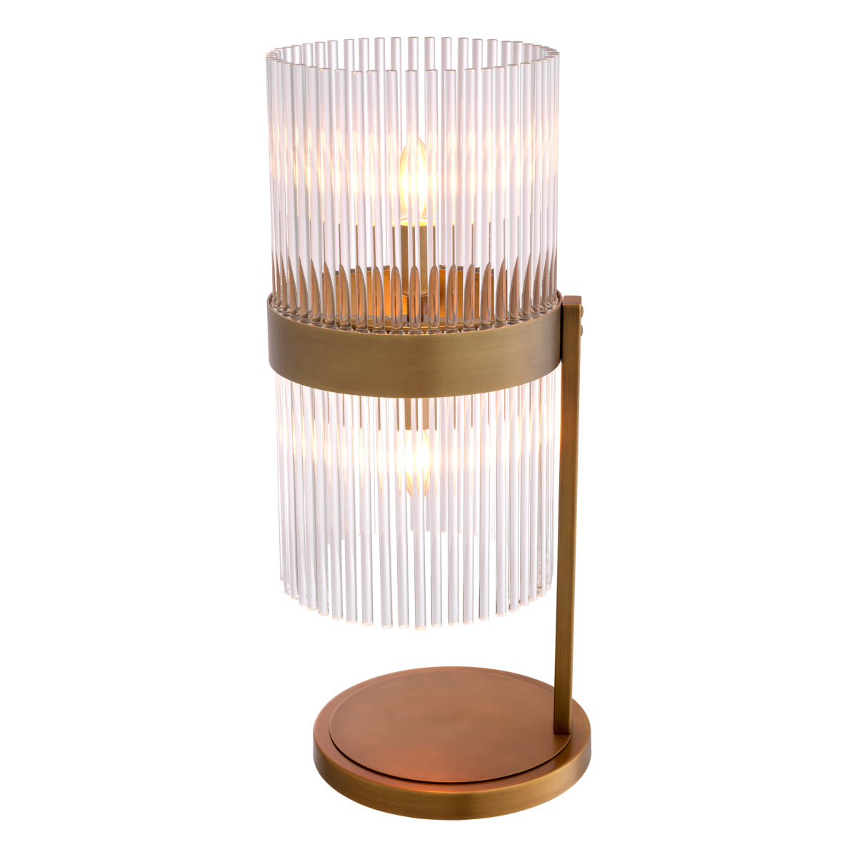 Lampe de table en laiton antique | Eichholtz Carnero - vue d'ambiance | REMO-HOME