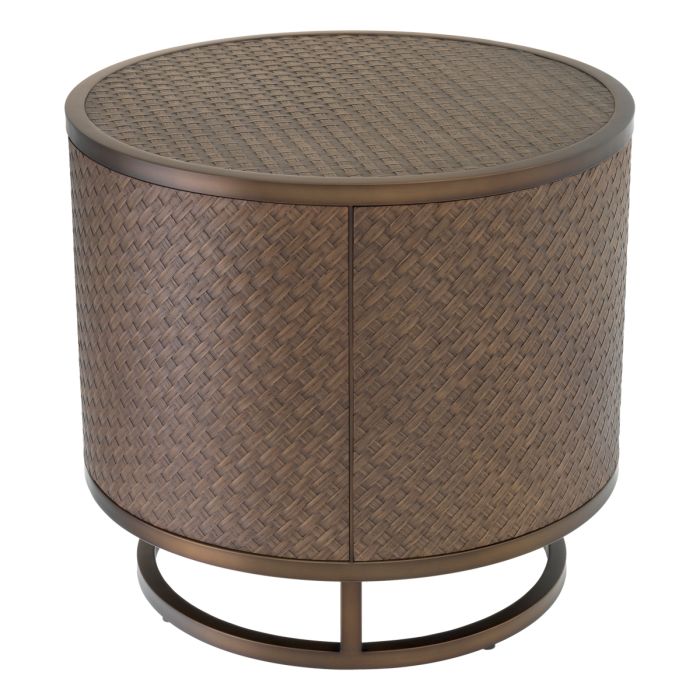 Table d'appoint en chêne tressé | Eichholtz Napa Valley
