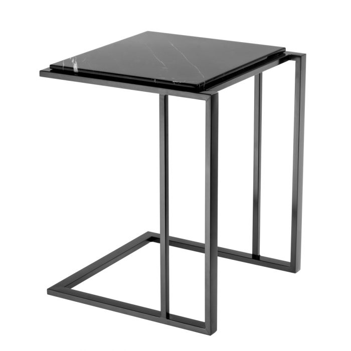 Table d'appoint en bronze et marbre noir | Eichholtz Cocktail