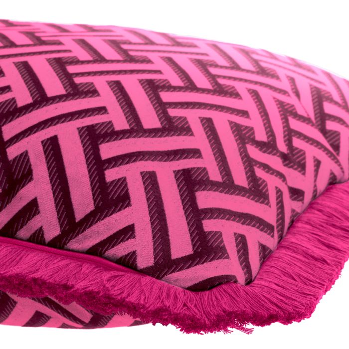 Coussin carré en tissu rose | Eichholtz Doria S