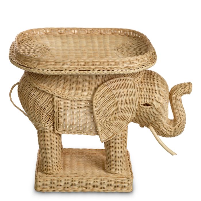 Table d'appoint en rotin | Eichholtz Elephant