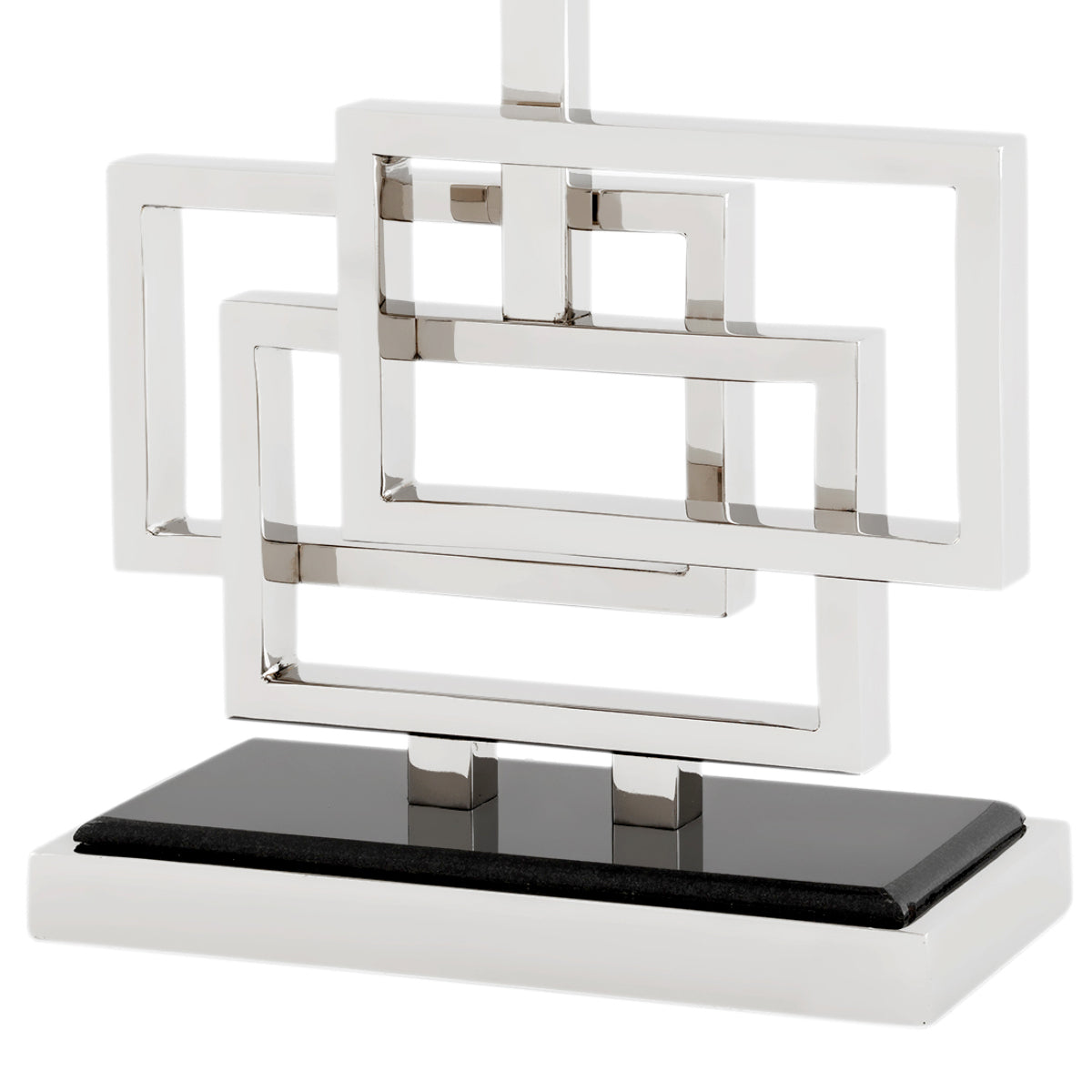 Lampe de table en nickel avec abat-jour | Eichholtz Windolf - vue d'ambiance | REMO-HOME